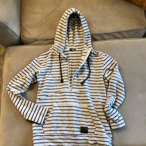 Half zip hoodie